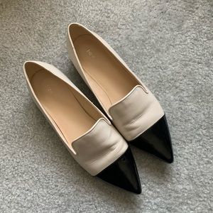 Nine West pointed flats